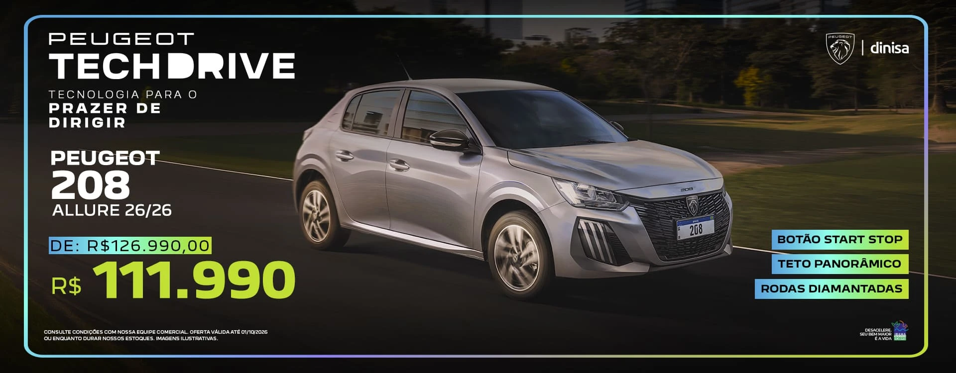 OFERTA_PEUGEOT_DINISA_208 ALLURE_1920x750
